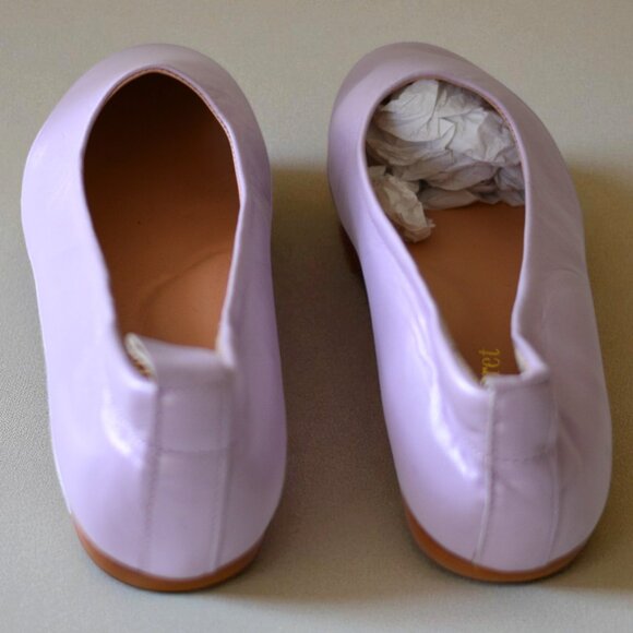 Ruth’s Secret Light Purple Leather Flats | Size 38 | Ballet Style Slip-On - Picture 4 of 9